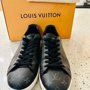 The Luxembourg Sneaker in Monogram Eclipse LV Sneakers